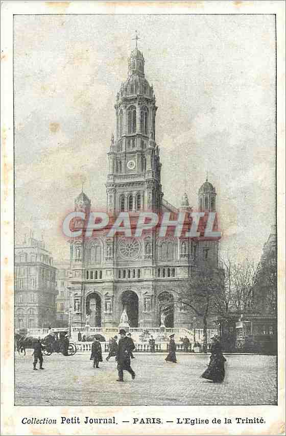 CPA Paris L'Eglise de la Trinite 