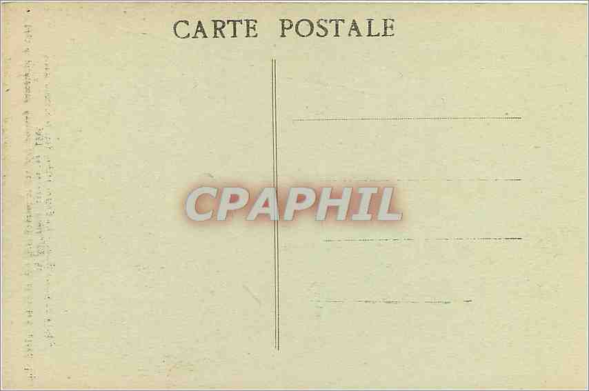 CPA Paris Notre Dame La Facade  — Verso