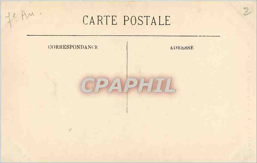 CPA Paris Le Dome des Invalides  — Verso