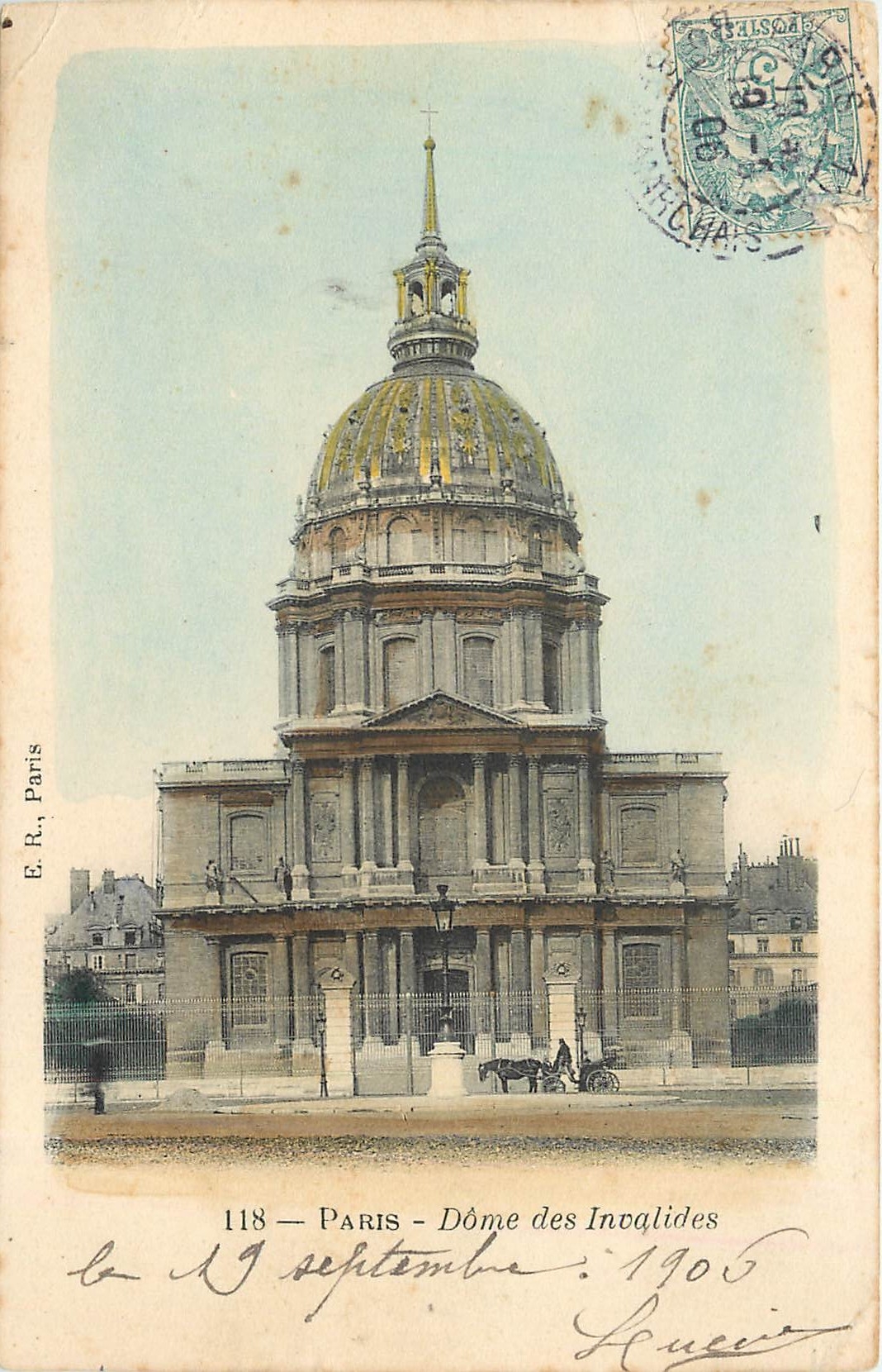 CPA Paris Dome des Invalides 