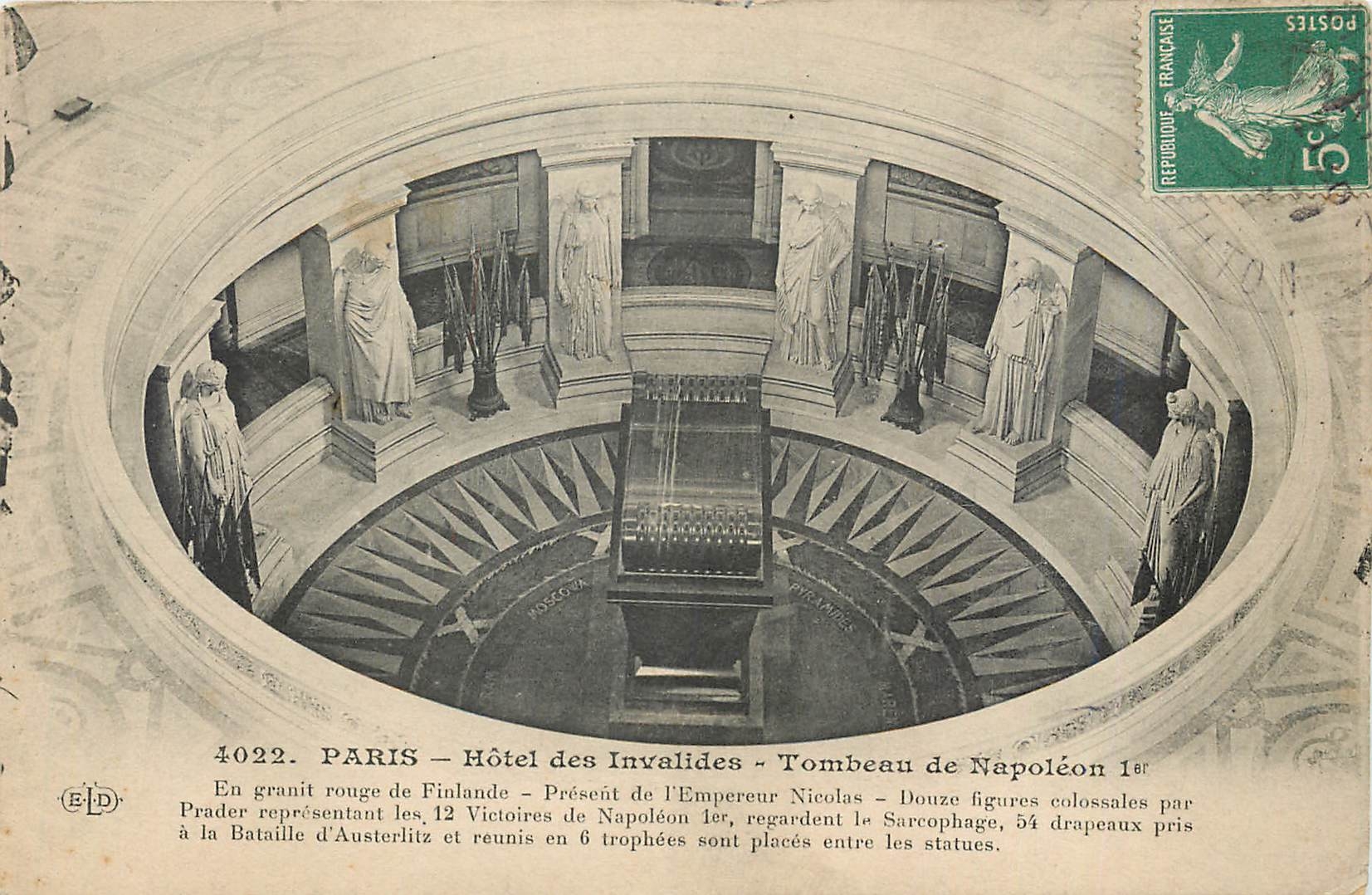 CPA Paris Hotel des Invalides Tombeau de Napoleon 1er