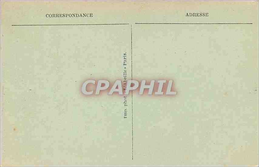 CPA Paris Hotel des Invalides Tombeau de Napoleon 1er — Rückseite