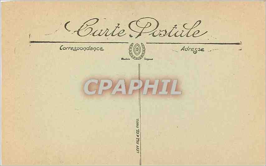 CPA Musee des Arts Decoratifs Cadre en bois sculpte et dore avec broderie au crochet  — Rückseite