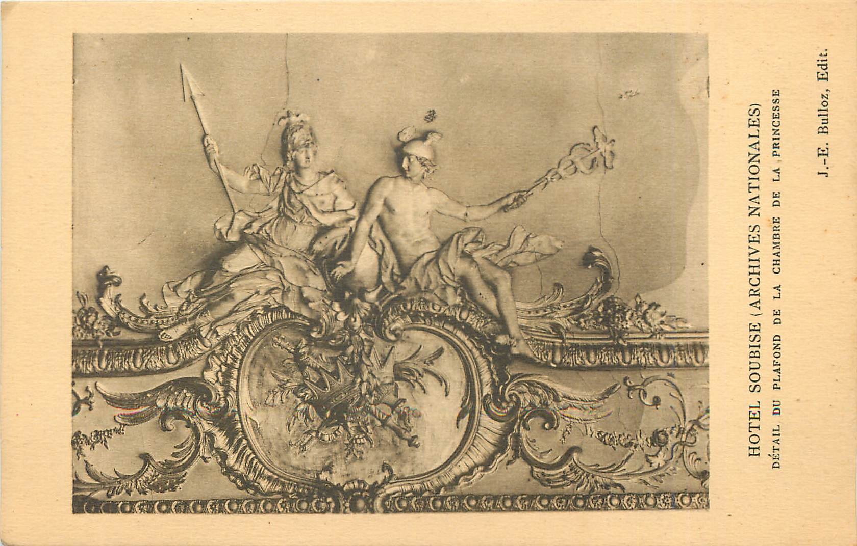 CPA Hotel Soubise Archives Nationales 
