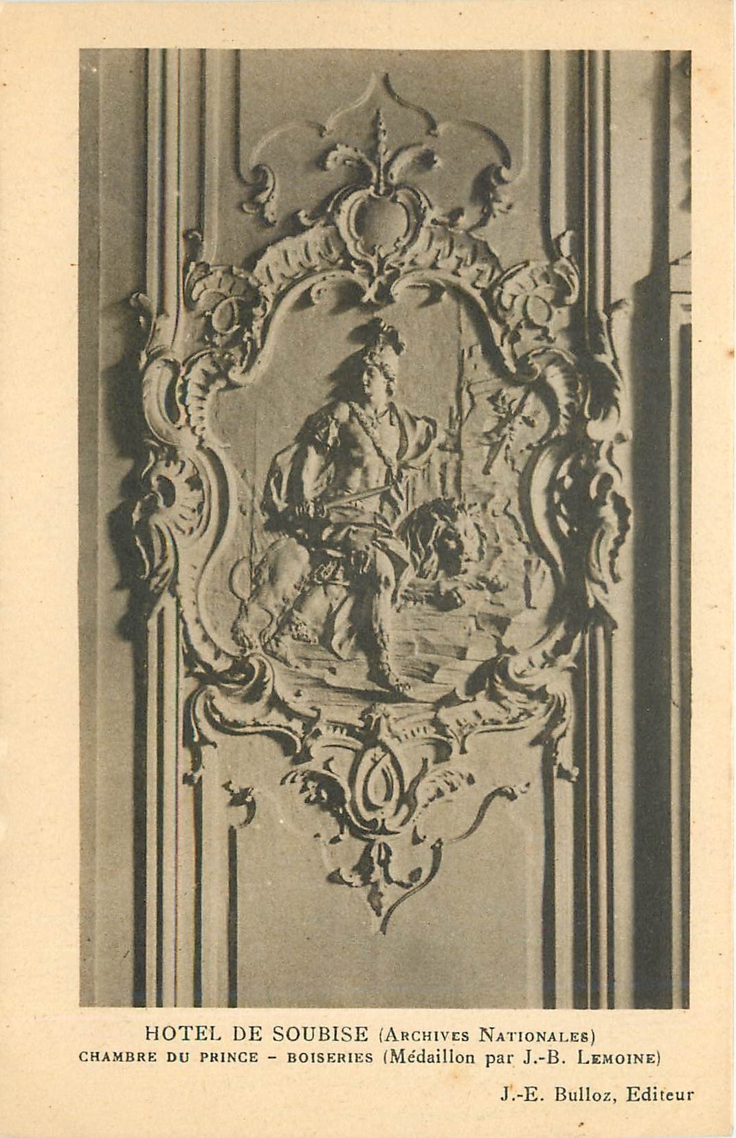 CPA Hotel de Soubise Archives Nationale Chambre du Prince Boiseries 