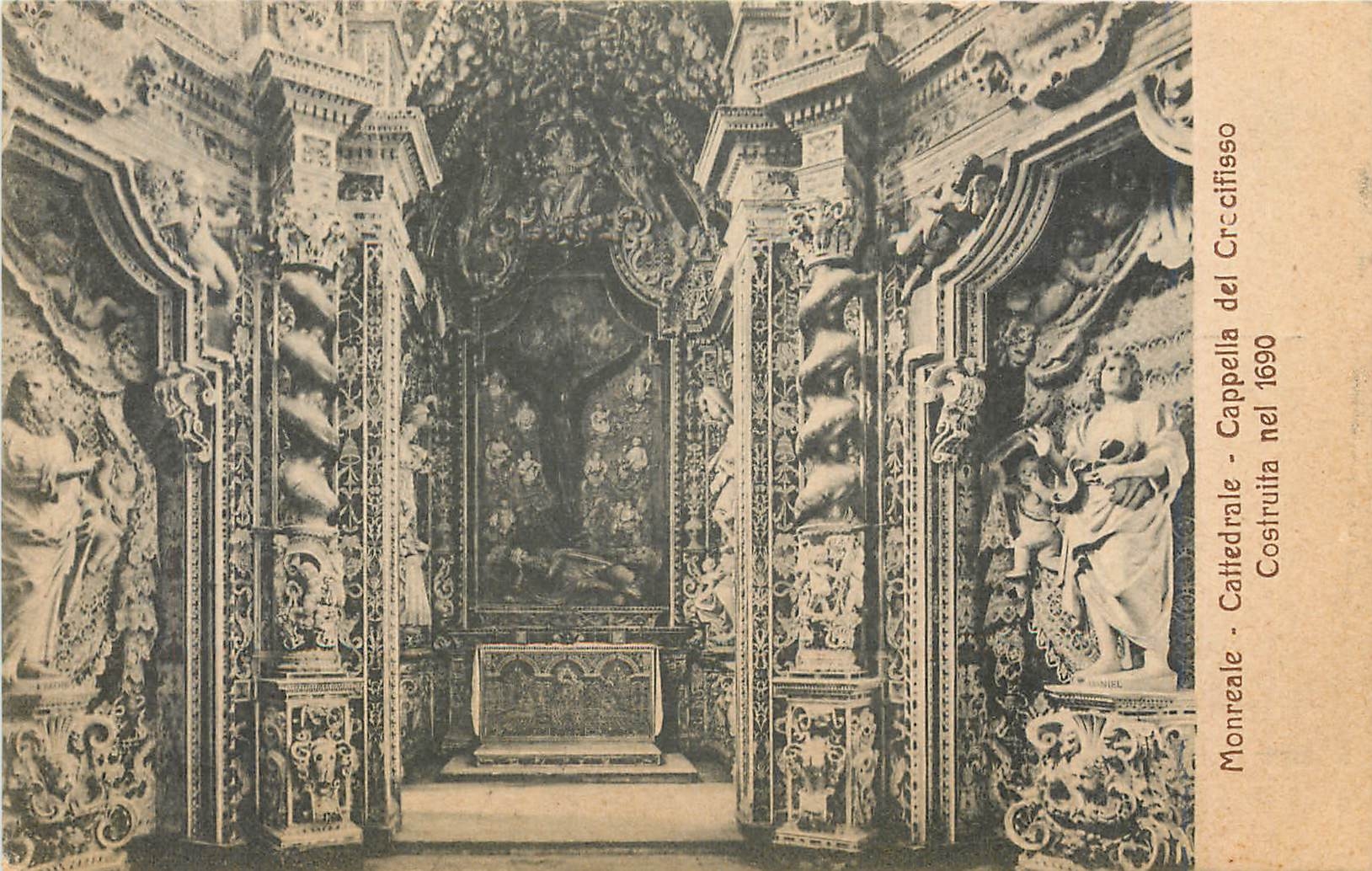 CPA Monreale Cathedrale Cappella del Crecifisso 