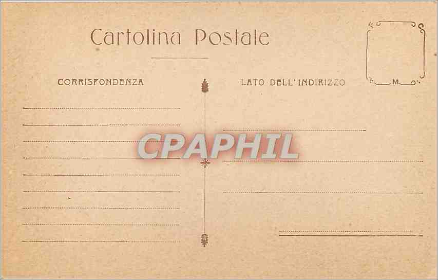 CPA Monreale Cathedrale Cappella del Crecifisso  — Back