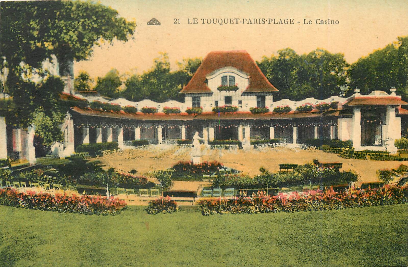 Le Touquet-Paris-Plage - Le Casino — éditeur CPAPHIL, n° 21