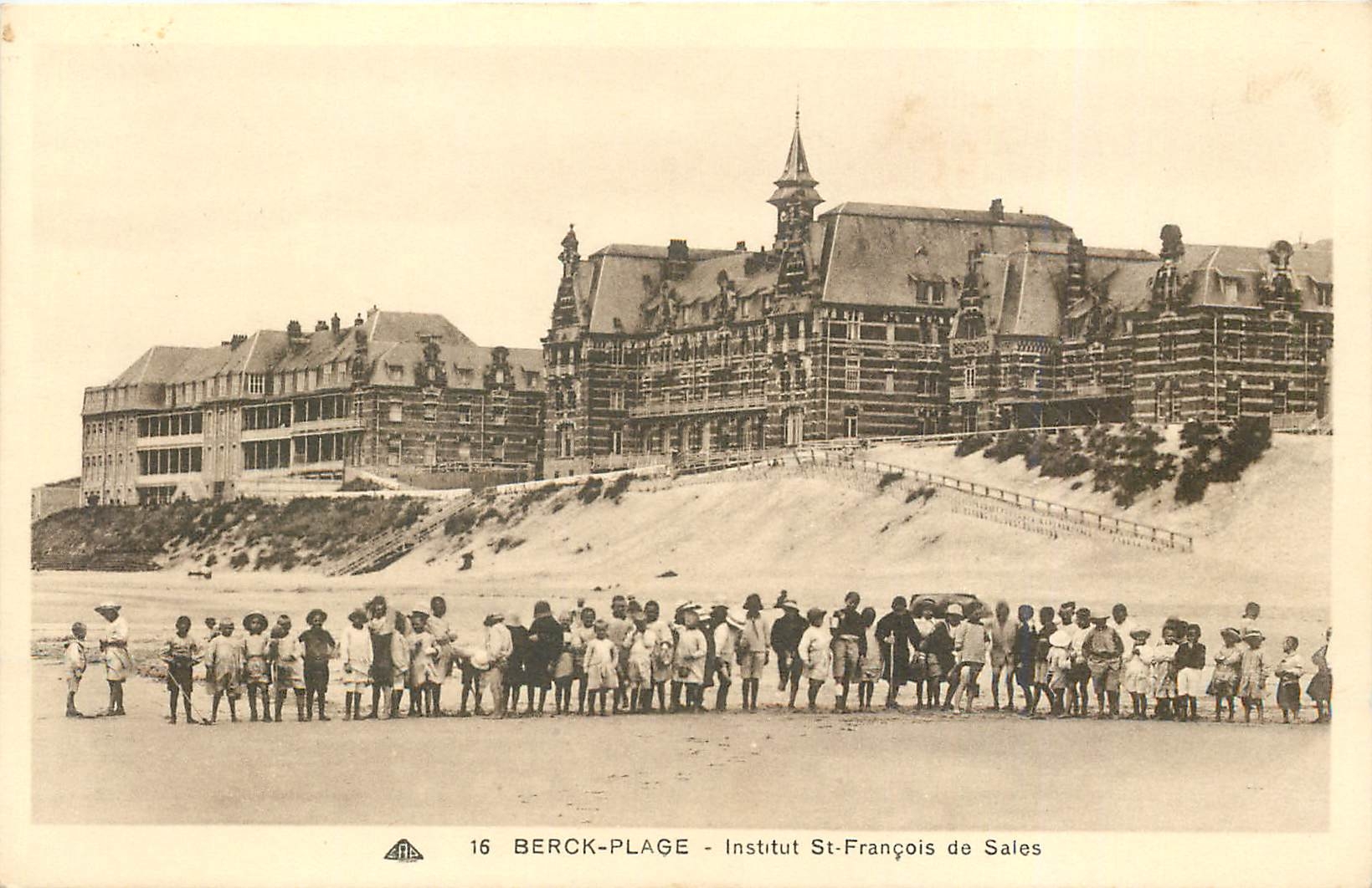 CPA Berck Plage Institut St Francois de Sales Enfants
