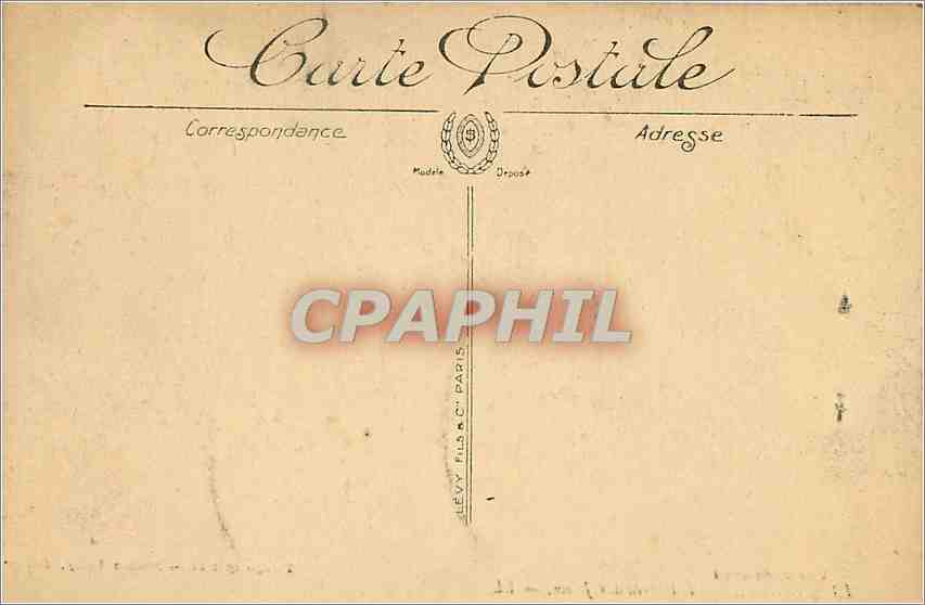 CPA Dieppe L'Entree des Jetees Bateau — Verso