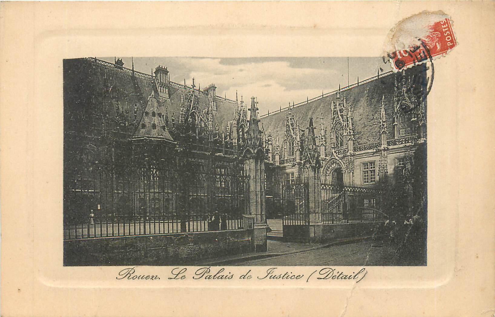 CPA Rouen Le Palais de Justice 