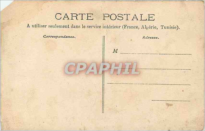 CPA Lormes Le Champl de Foire et la Promenade  — Back