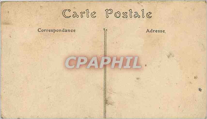 Hôtels de la rue de la République — Ruines après la guerre — Photo A. VAINOIS — Verso