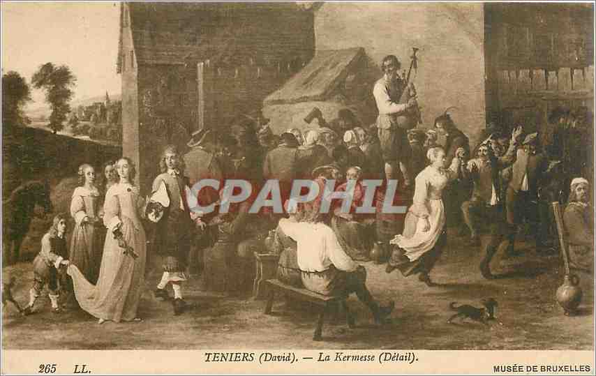 CPA Teniers David La Kermesse 
