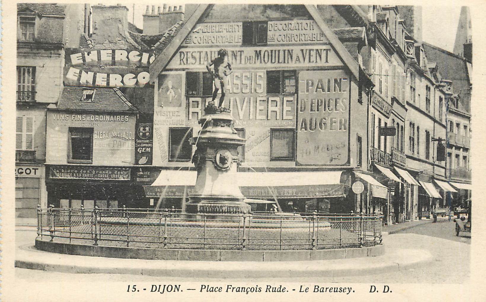 CPA Dijon Place Francois Rude Le Bareusey 
