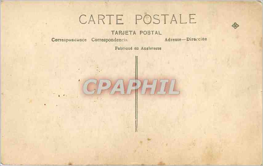 CPA Homme Soldat Militaria (n° 27 sur le col) — Rückseite
