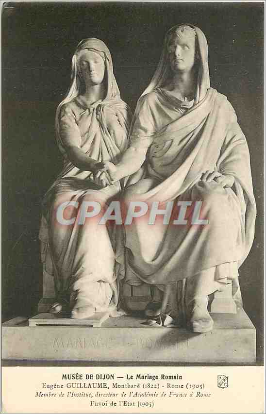 CPA Musee de Dijon Le Mariage Romain Eugene Guillaume Montbard 
