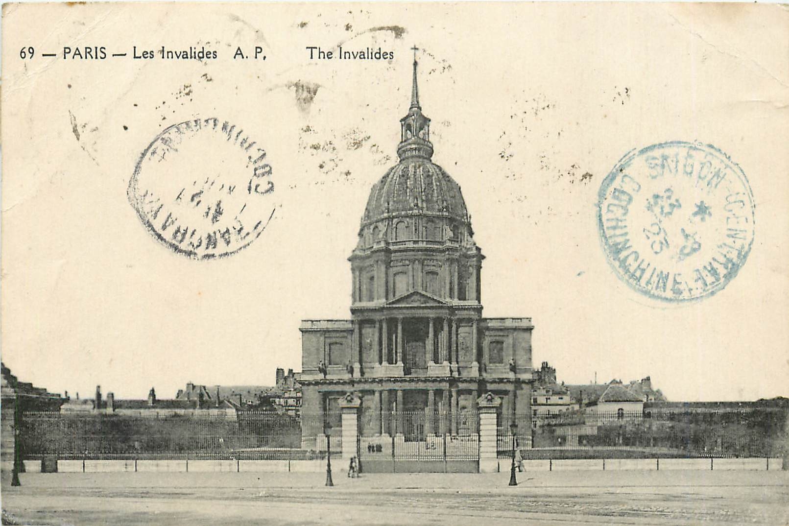 CPA Paris Les Invalides 