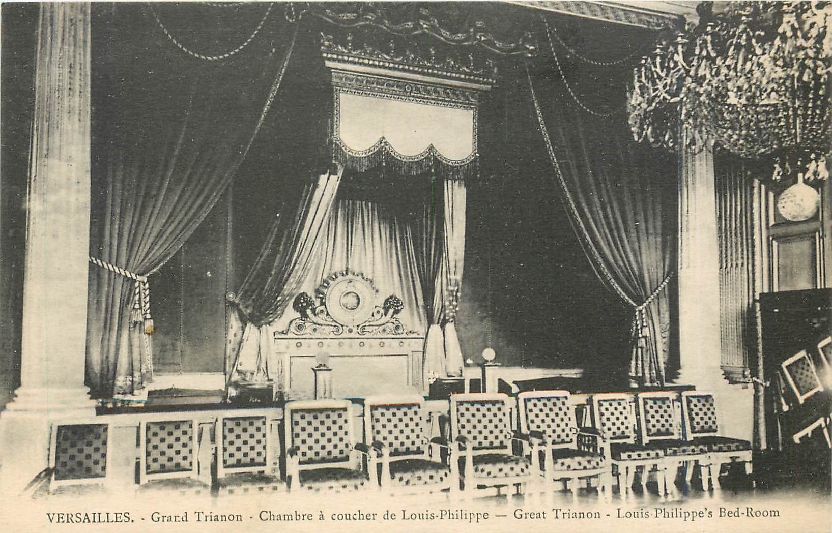 Versailles - Grand Trianon - Chambre à coucher de Louis-Philippe — Great Trianon - Louis-Philippe's Bed-Room