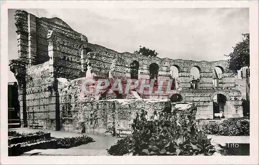 CPA Bordeaux Ruines du Palais Gallien 