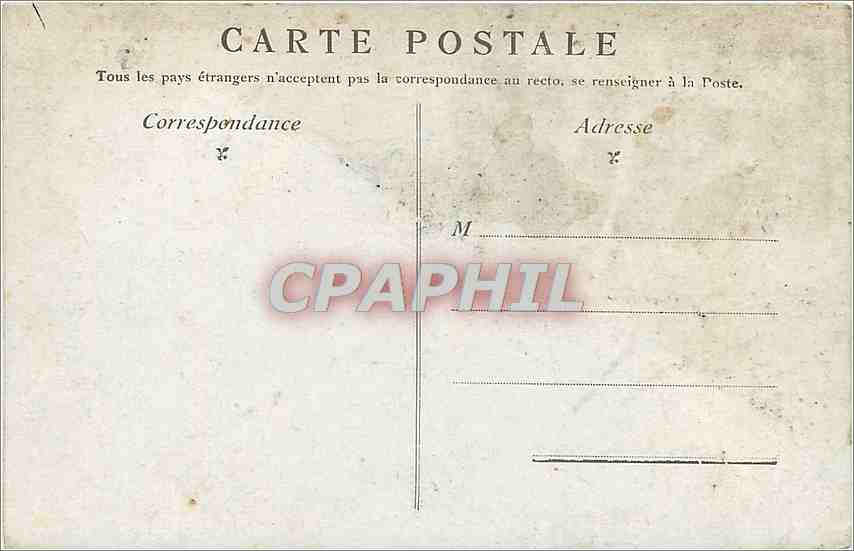CPA Paris Le Petit Palais Champs Elysees  — Rückseite