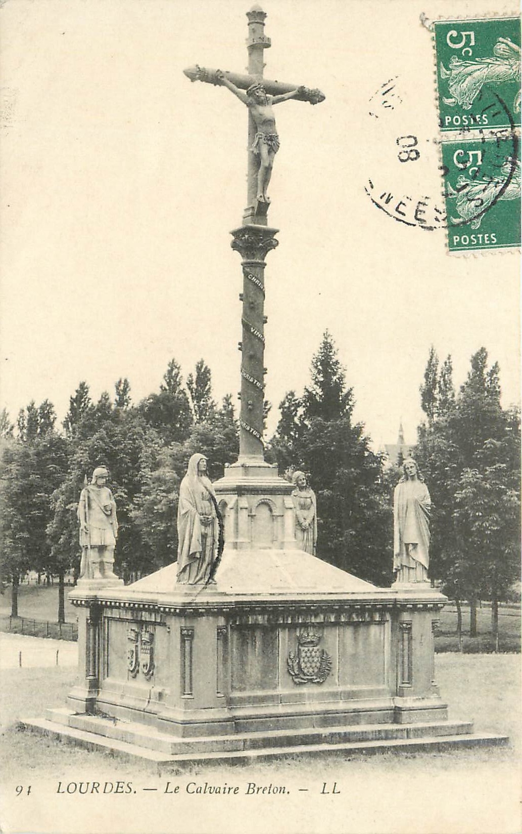 Lourdes — Le Calvaire Breton — LL