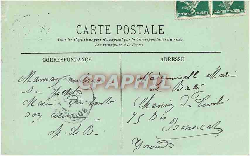 Lourdes — Le Calvaire Breton — LL — Rückseite