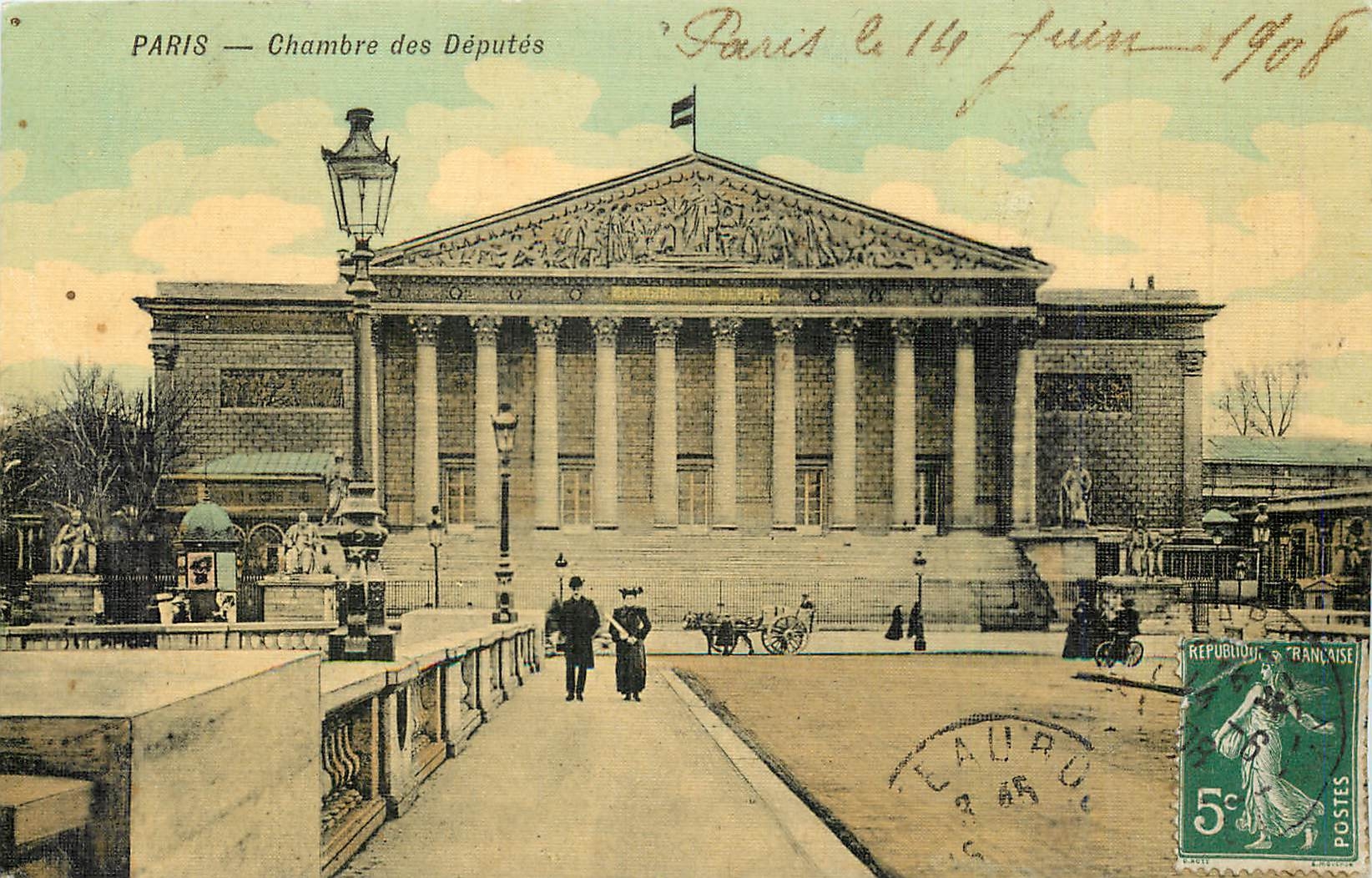 CPA Paris Chambre des Deputes 