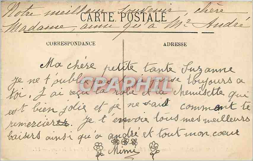 CPA Le Mont Dore Interieur de l'Etablissement Thermes L'Heure de la Cure  — Verso
