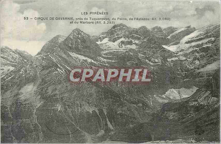 CPA Cirque de Gavarnie pres de Tuquerouve du Pailla 