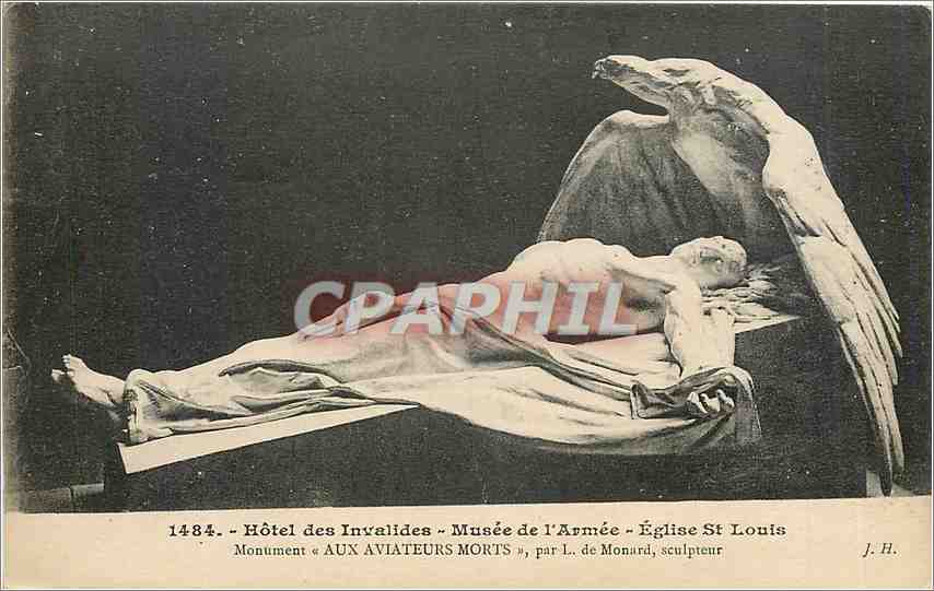 CPA Hotel des Invalides Musee de l'Armee Eglise St Louis 