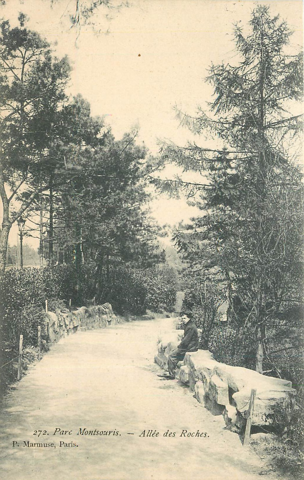 CPA Parc Montsouris Allee des Rochers 