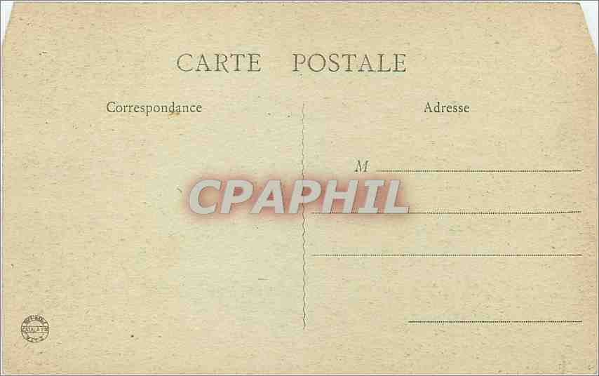 CPA Albert Somme Basilique de ND de Brebieres Cote Est Militaria — Back