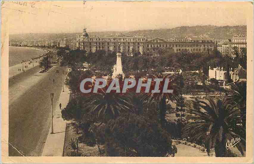 CPA Nice Les nouveaux jardins Albert I 