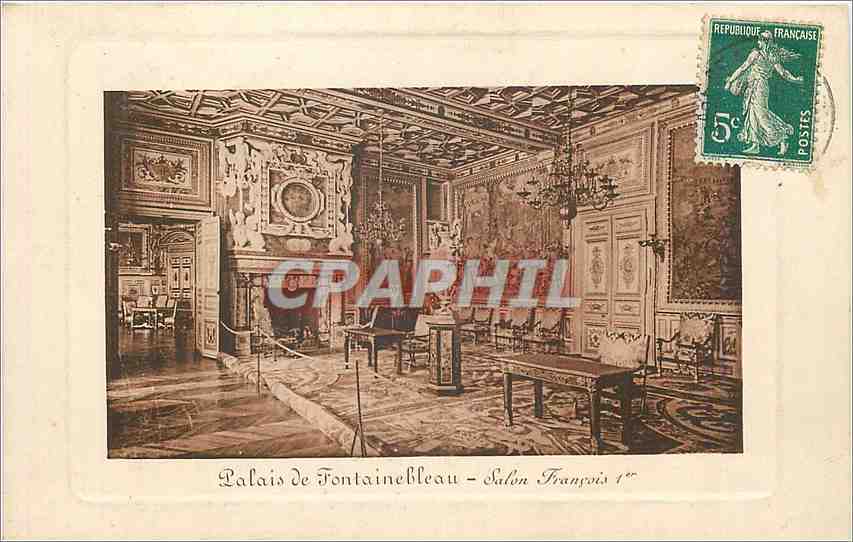 Palast von Fontainebleau - Salon François 1er
