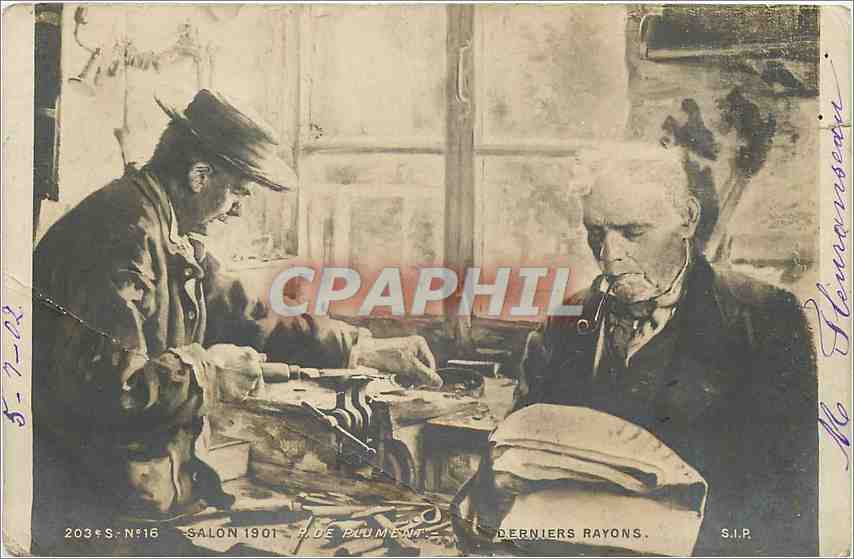 CPA Salon 1901 Derniers rayons