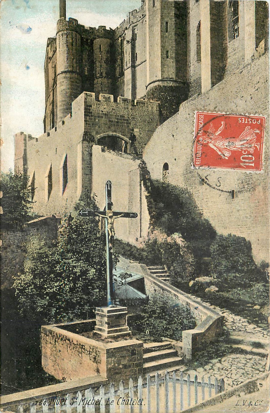 CPA Mont St Michel le Chatelet 