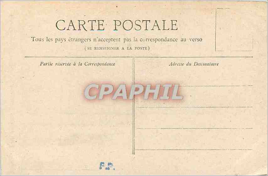 CPA Paris Eglise Saint Etienne du Mont  — Verso