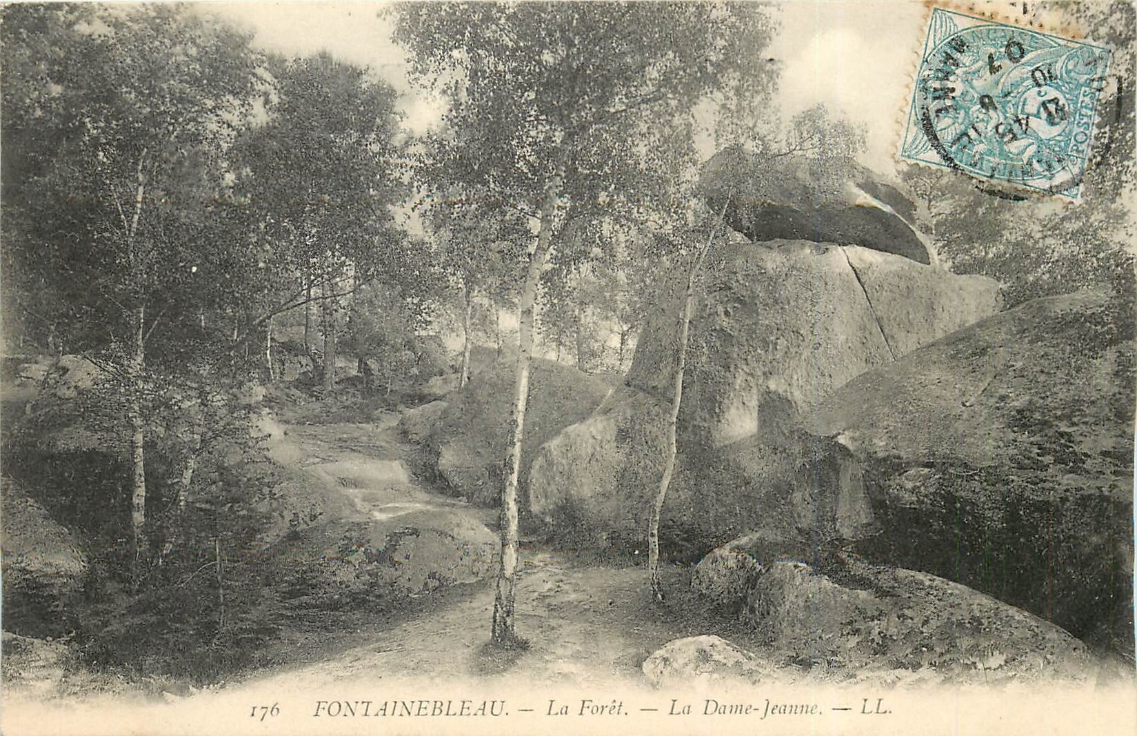 Fontainebleau — La Forêt — La Dame-Jeanne — LL. — n°176