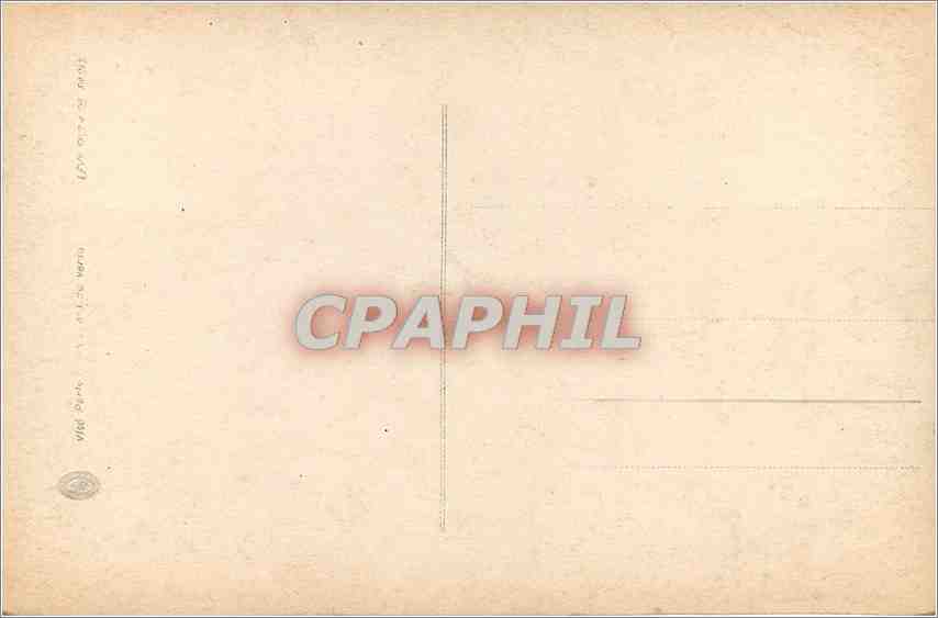 CPA Femme Trefle — Rückseite