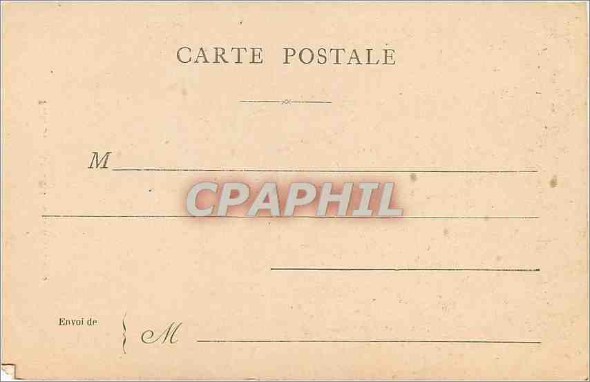CPA Paris Le Dome des Invalides  — Verso