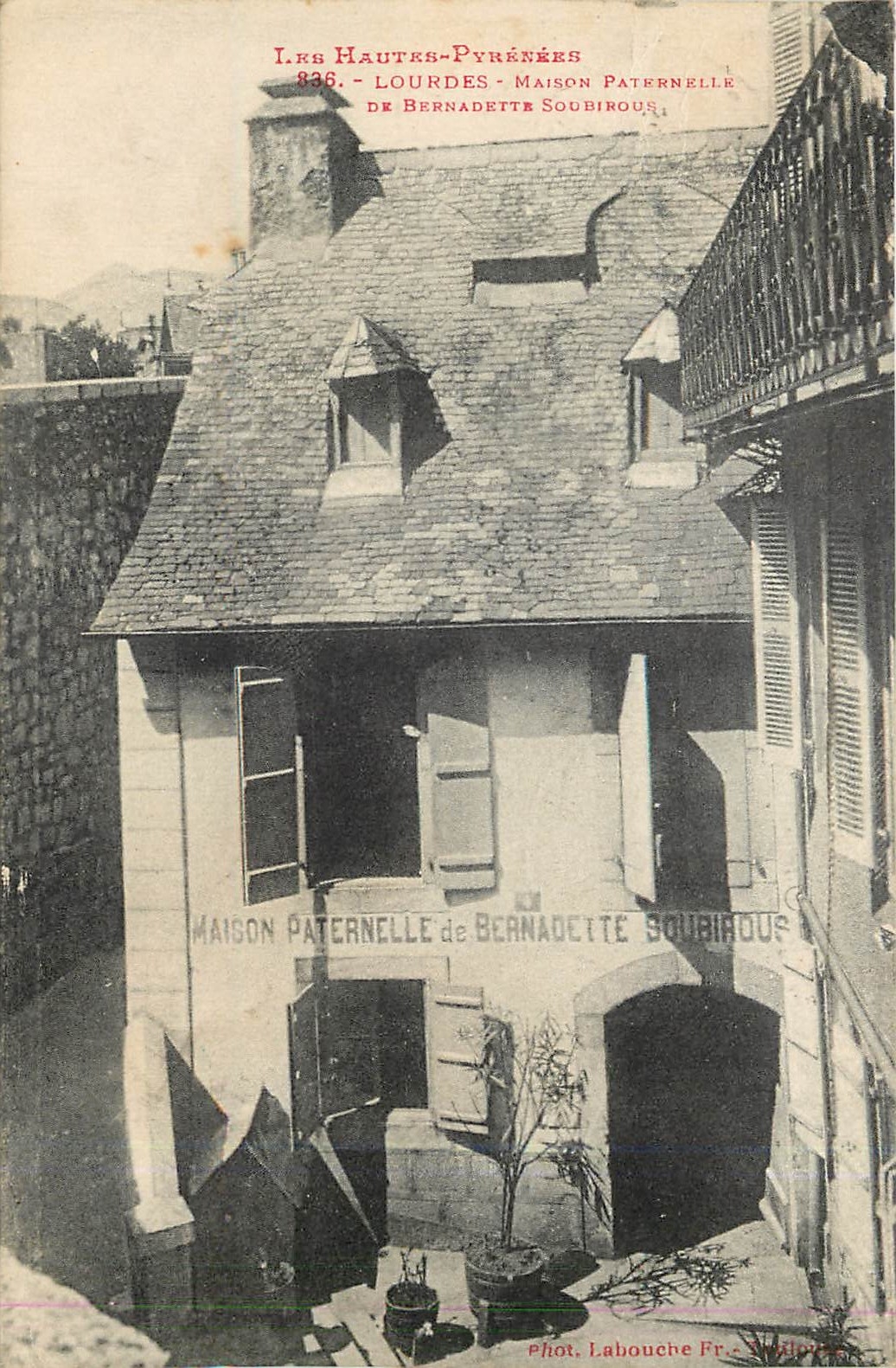 CPA Lourdes Maison Paternelle de Bernadette Soubirous 