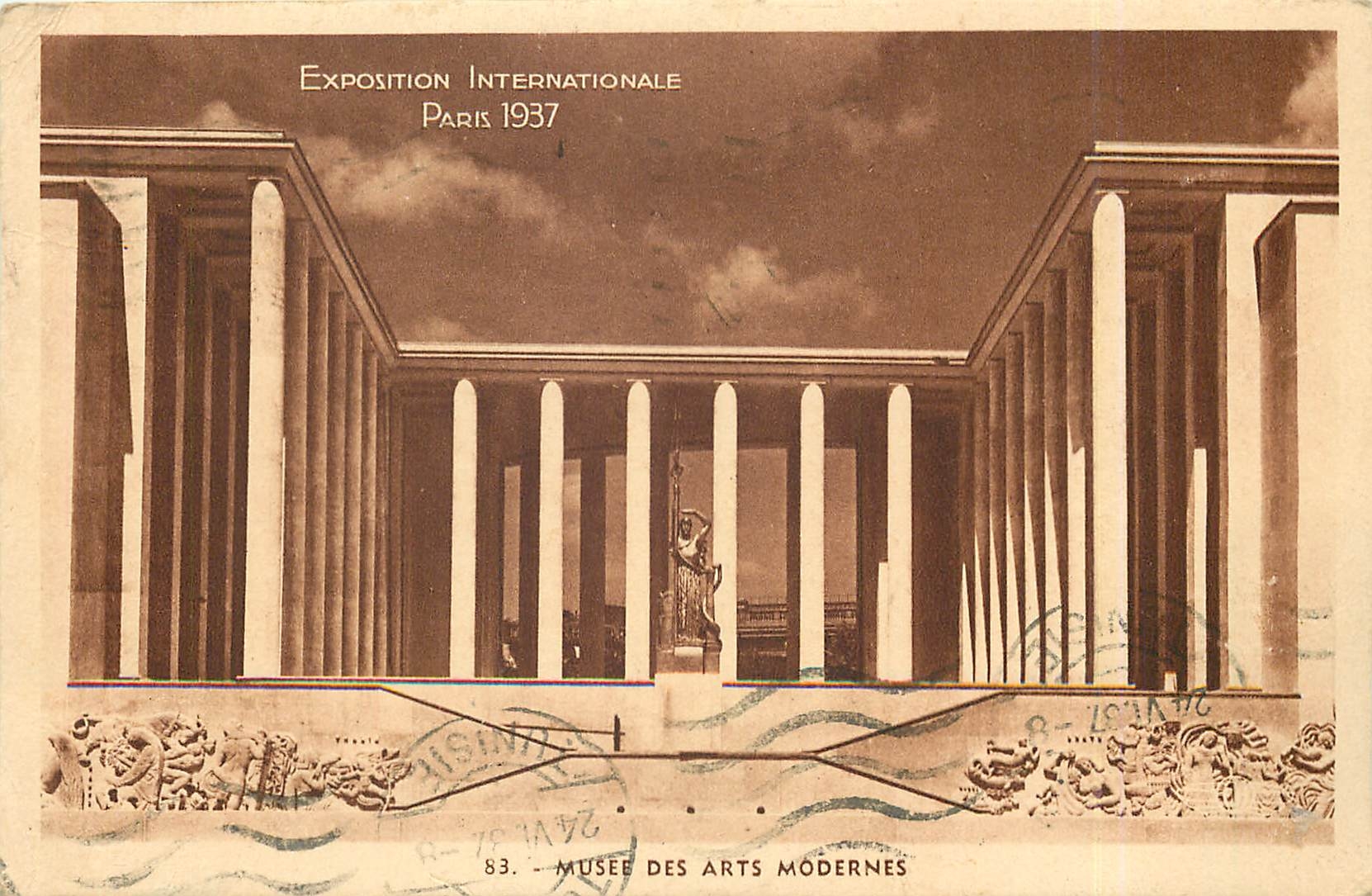 CPA Exposition Internationale Paris 1937 Musee des Arts Modernes 