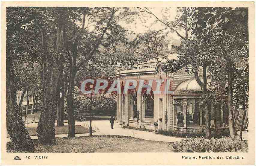 CPA Vichy Parc et Pavillon des Celestins 