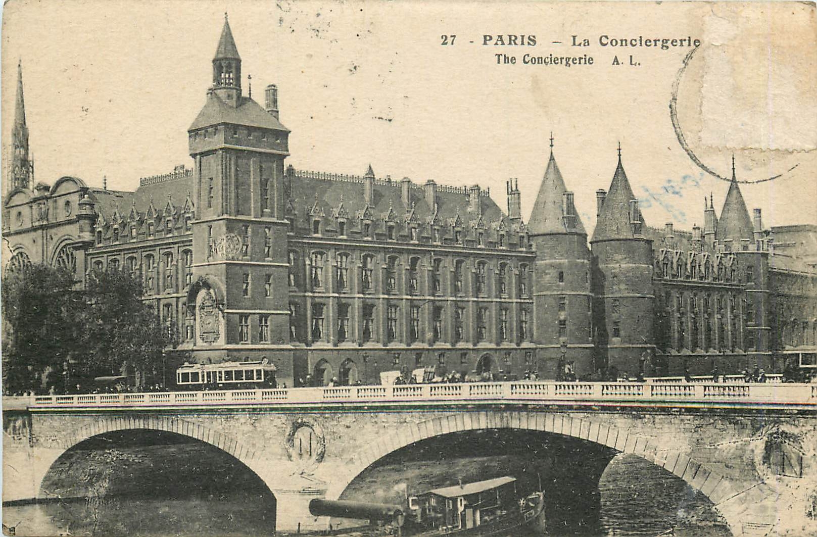 CPA Paris La Conciergerie 