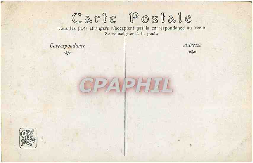 CPA Salon de 1908 L'Eveil a la Vie Noemie Debienne — Rückseite