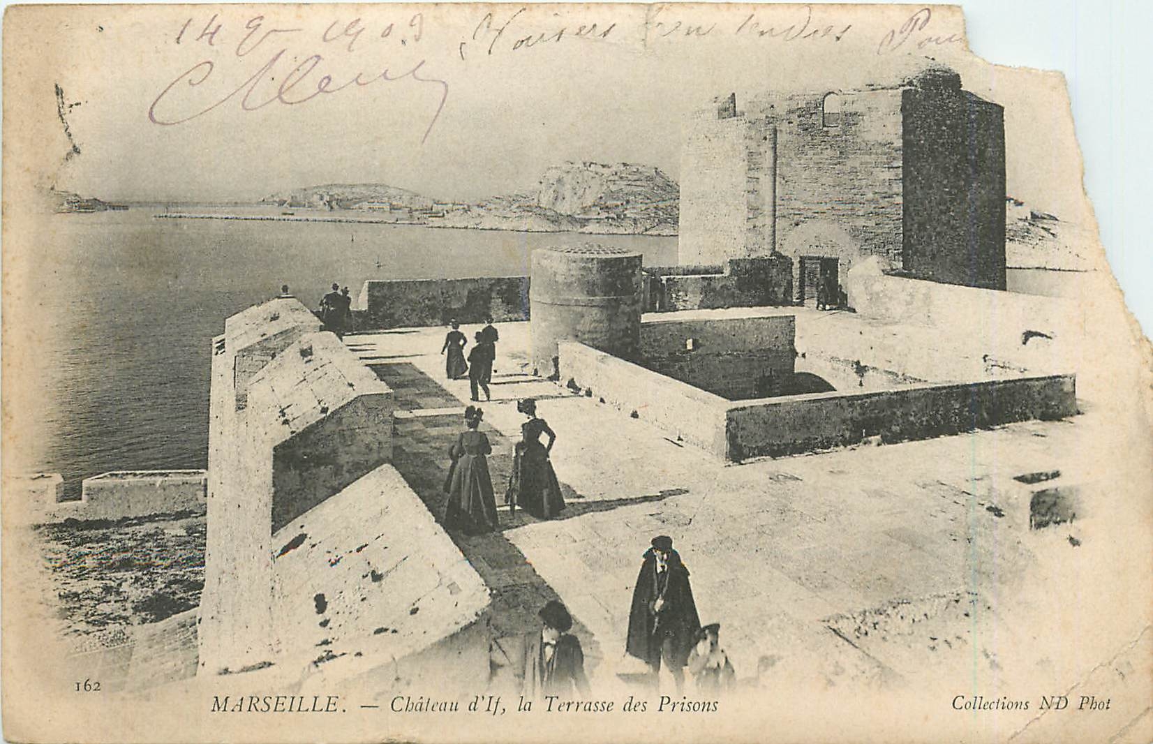 Marseille — Château d'If, la Terrasse des Prisons — Collections ND Phot, n°162