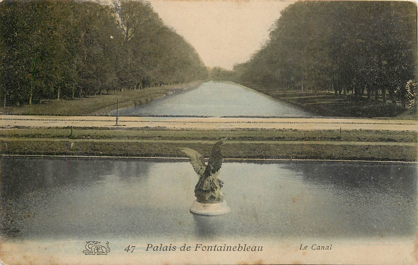 Palast von Fontainebleau — Der Kanal — unbekannter Verleger, Nr. 47