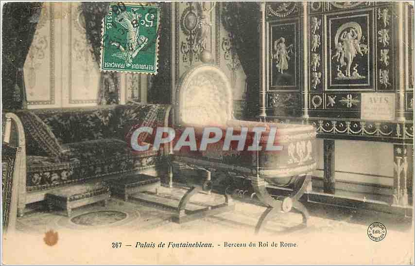 Palais de Fontainebleau — Wiege des Königs von Rom — Édition Béranger