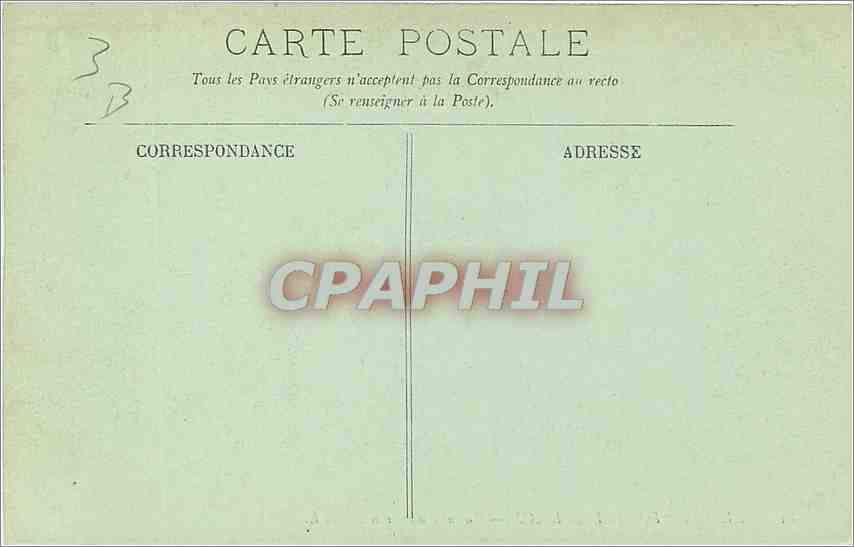 Palais de Fontainebleau — La salle du Trône — LL. n° 83 — Verso